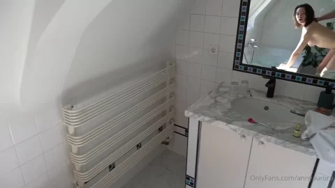 Anny Aurora Sucking And Fucking In The Bathroom