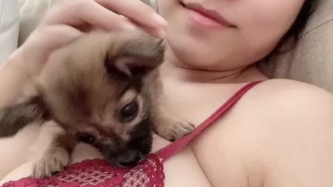 shanghaishawty – When Ur Boob Is a Spot for the Puppy to Rest On