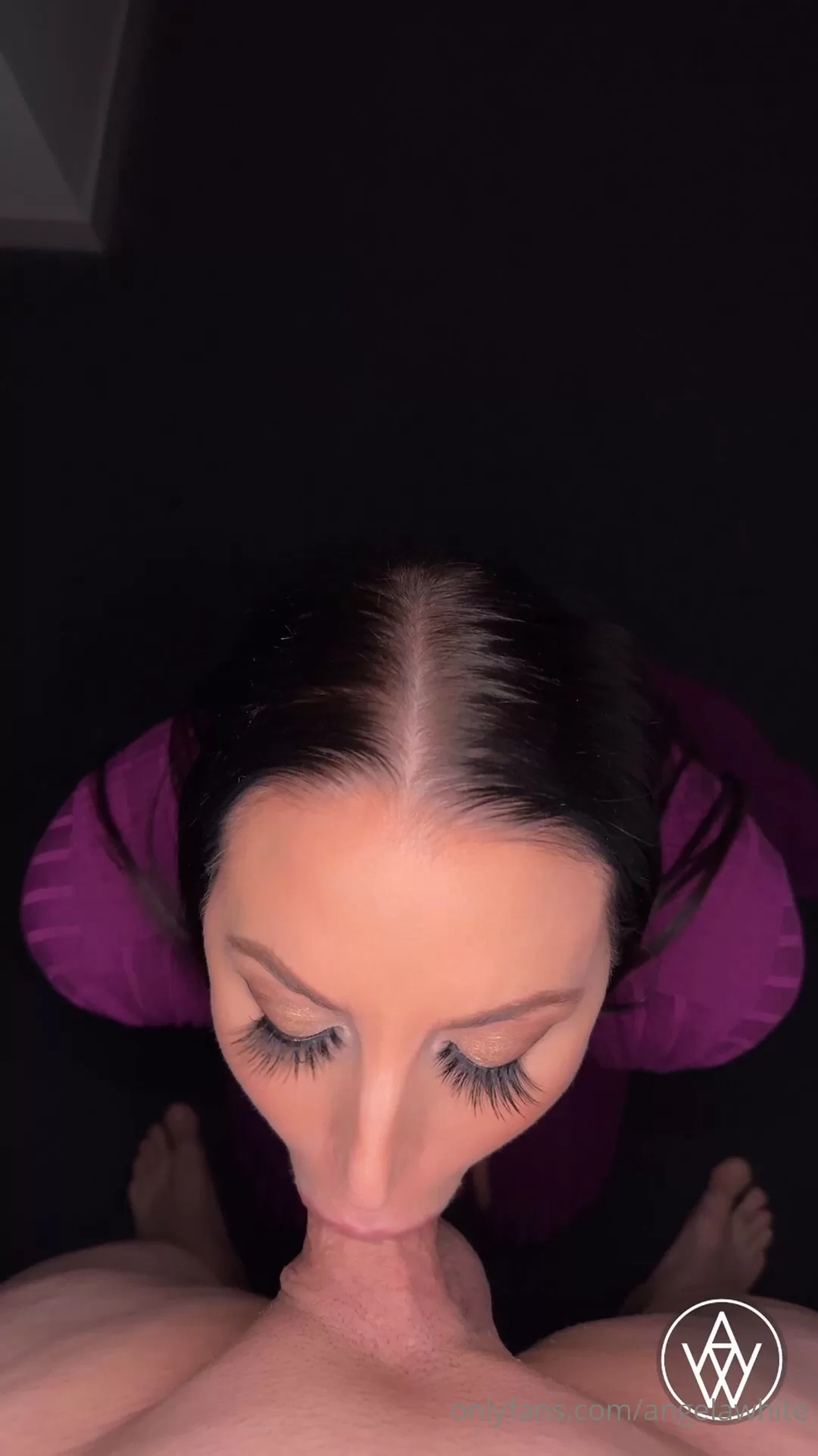 8 Angela White Stroke Suck And Gag With Eye Contact