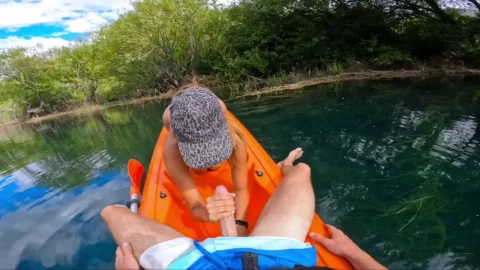 Purepleasure Enjoys Sex In a Kayak