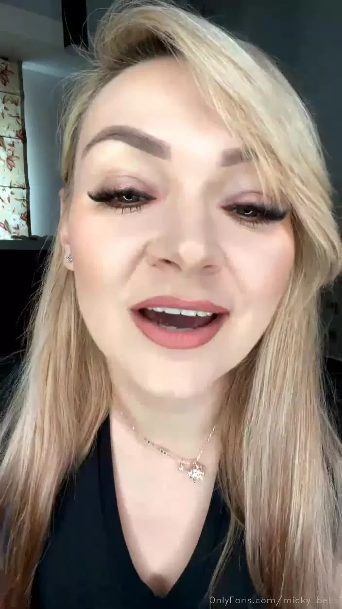 Micky Bells – Blonde MILF Tease and Strip