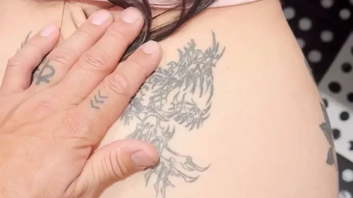 IrisxJase: Public Bathroom Anal Creampie