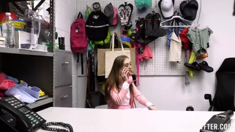 Breezy Strikes Again – Office Blowjob and Hard Fucking