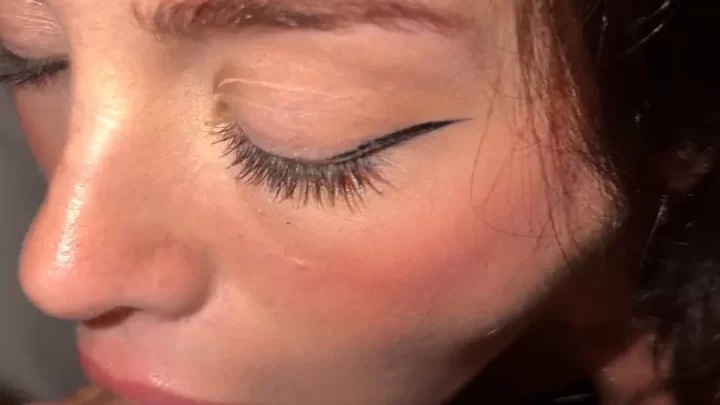 0 Emily Black POV Facial Blowjob