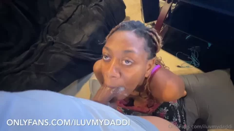 Iluvmydaddi – Cum Bucket Slut Blowjob Scene