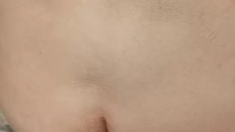 Blonde in woods gets ridden and gives blowjob on towel