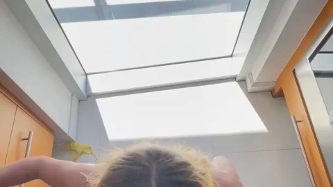 Bad Barbie BBC POV Balcony Fuck