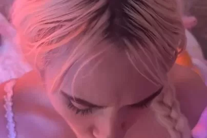 Chloe Collins: Intimate Bedroom Moments in Soft Lighting