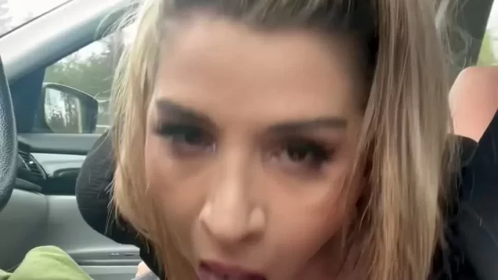 Mathema Kitten Mathema Kitten Blowjob in Car