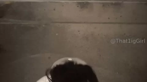 Jade Aka That IG Girl Jadethatiggirl Risky BJ On a Public Rooftop