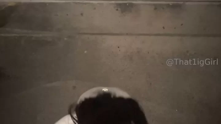 Jade Aka That IG Girl Jadethatiggirl Risky BJ On a Public Rooftop