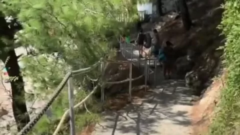 Eva Elfie POV Bali Blowjob on Outdoor Path