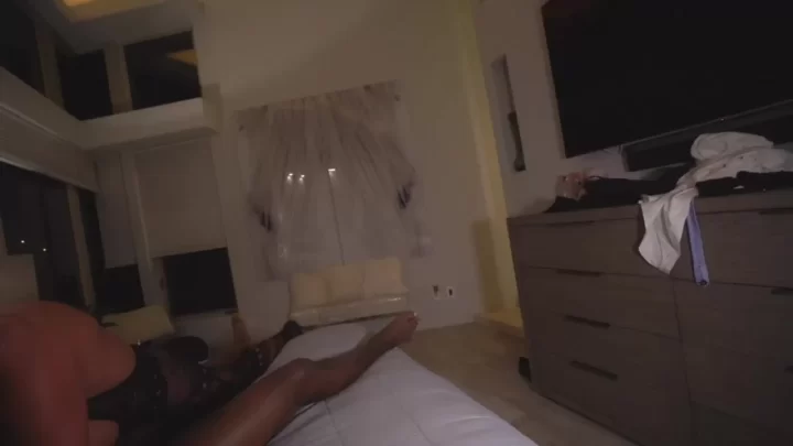 DFW Knight: Blonde & Black Girls in Fishnet Bodysuits Fuck