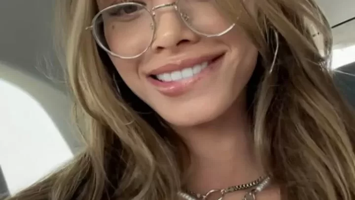 Blonde Girl Selfies and Masturbation