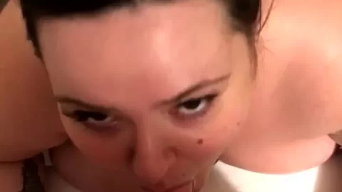 Tied Up Teens in Bathroom Threesome
