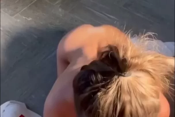 Delivery Girl Skylar Mae Sucks Gets a Facial