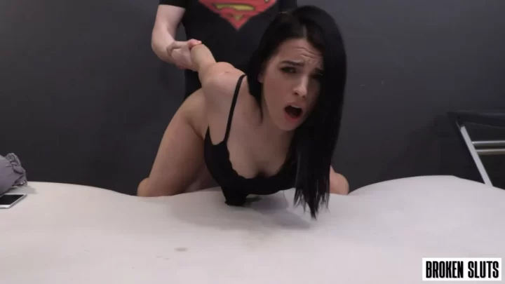 brokensluts – samanta rough fucked in her first sex tape