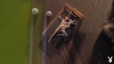 Blonde, Redhead, Brunette Girls Get Naked
