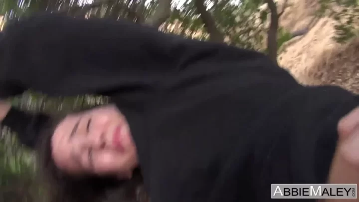 James Deen Fucked Me In The Woods – Abbie Maley