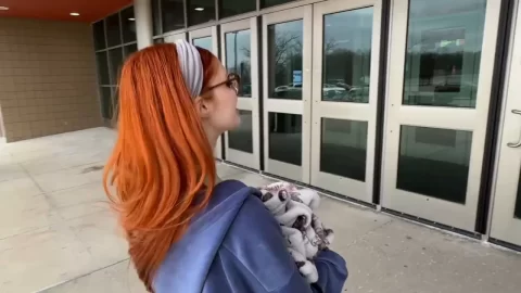 Movie Theater Date With My Nympho Girlfriend Creampie And Cum On Her F
