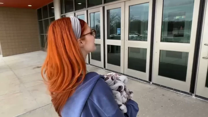 Movie Theater Date With My Nympho Girlfriend Creampie And Cum On Her F