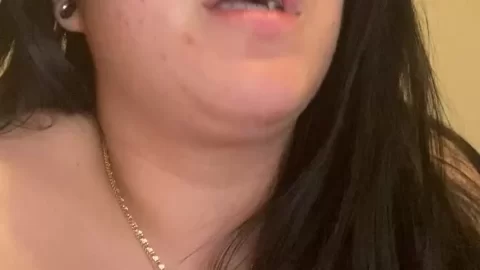 Latina Girl Talks and Strips
