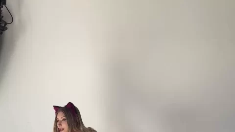 Blonde in Cat Ears Gets Fucked