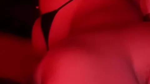 Brunette teen solo POV jerk off