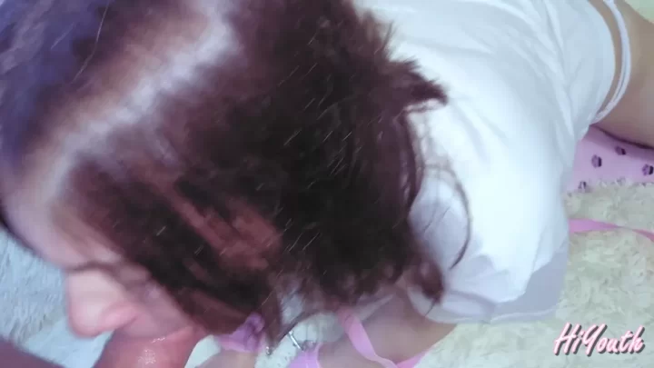 PHD – Russian Slut in Handcuffs Oral Sex