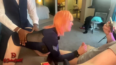 Shadow Dimitri Officer Kitty Enforces The Law To Cuck