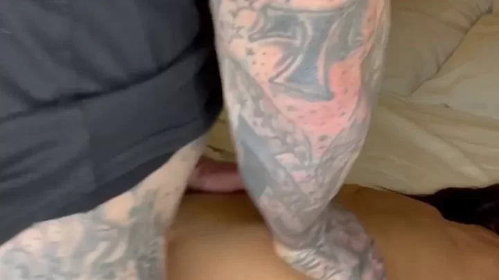 Lubed Tattednina Gets Dicked Down 0p