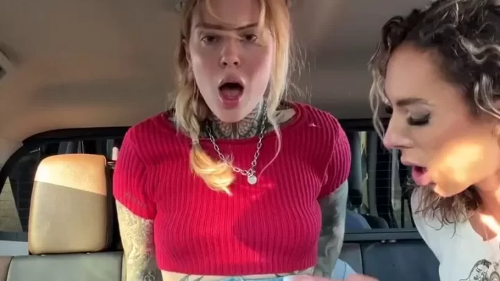 Pandora Skye And Angie Bloom Shares a Cock