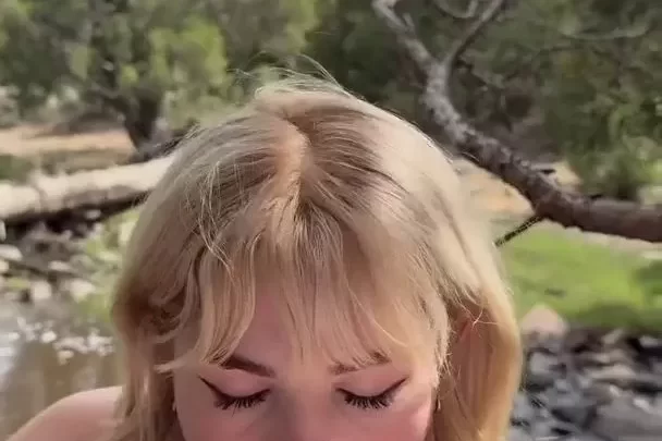 Lems – 0 Sucks Bf’s Dick On a Boulder