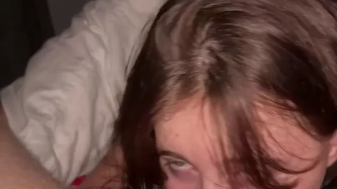 Alana Rose Blows Takes a Cock On The Bed