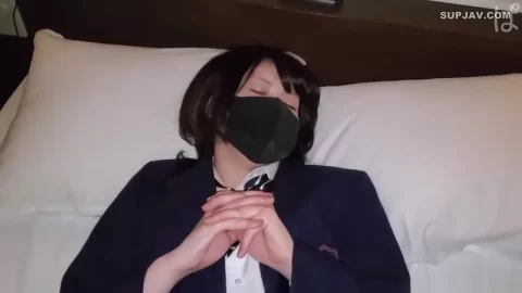Asian teens oral and sex on bed