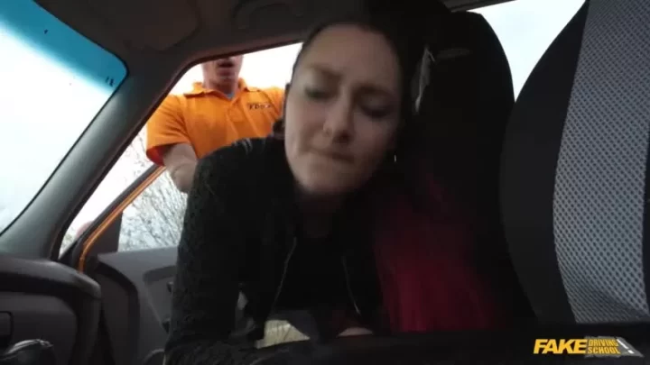 FakeDrivingSchool – Sharlotte Thorne Tattoo Babe Smokes Instructors Co