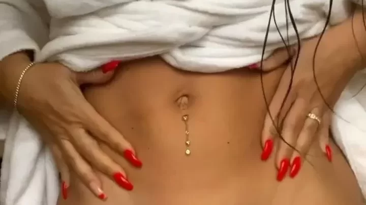 Nadine Kerastas Solo Bathroom Fuck