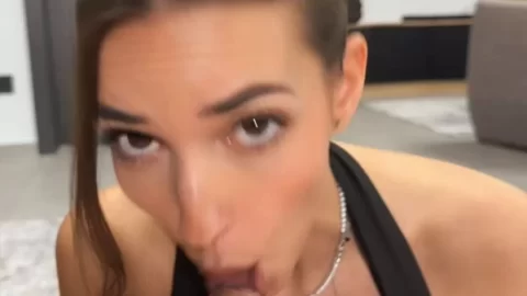 Sweet Bunny Sucking Until He Covers My Cute Face