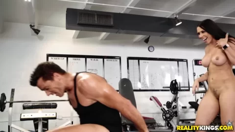 Rachel Starr Gym and Pussy Juice