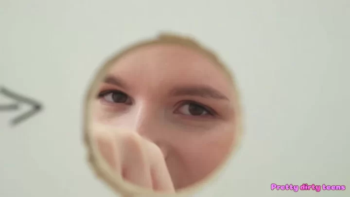 Katarina Rina Busty College Babe Finds Campus Gloryhole