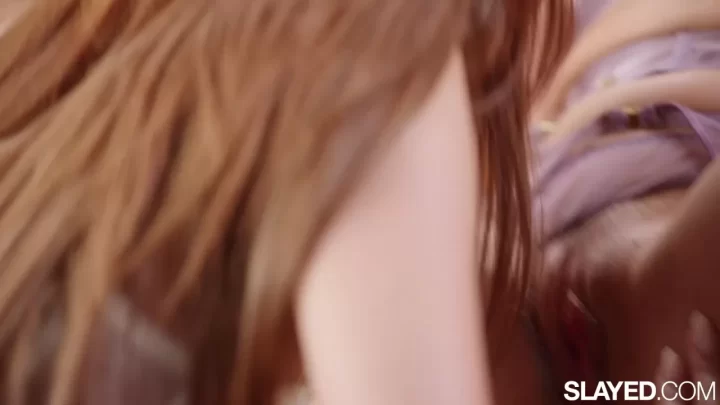 Redhead and brunette girls get intimate