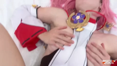 00 Yae Miko Deepthroat Facesitting Rough Fucks