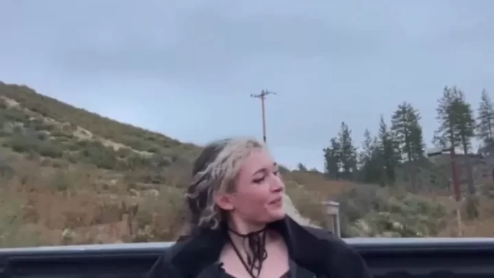 Madiruvee Rubs Herself In The Back Of a Pickup