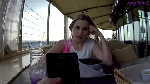 Softcore By Letty Black – Remote Control Vibrator In Public Place