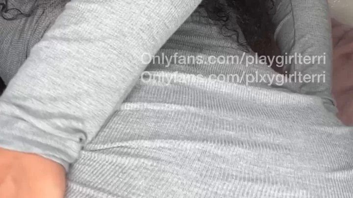 Black Woman Shows Off Buttocks