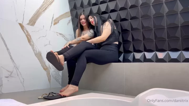 Two Girls Fucking in Bathroom