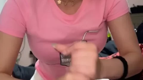 Blonde girl gets blowjob and fucked