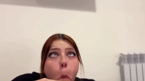 Blackyblack Fucks Cock With Tits And Mouth