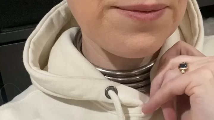 Taking my collars out with me today As soon as they go ykj