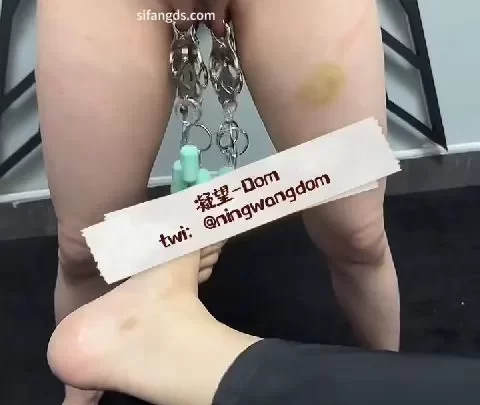 Asian Teens with Nipple Piercings in Bondage and Sex